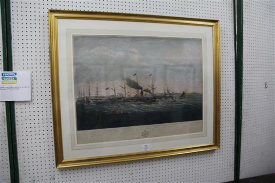 R.G. and A.W. Reeve after Joseph Walter The Great Western, 21 x 27.5in.